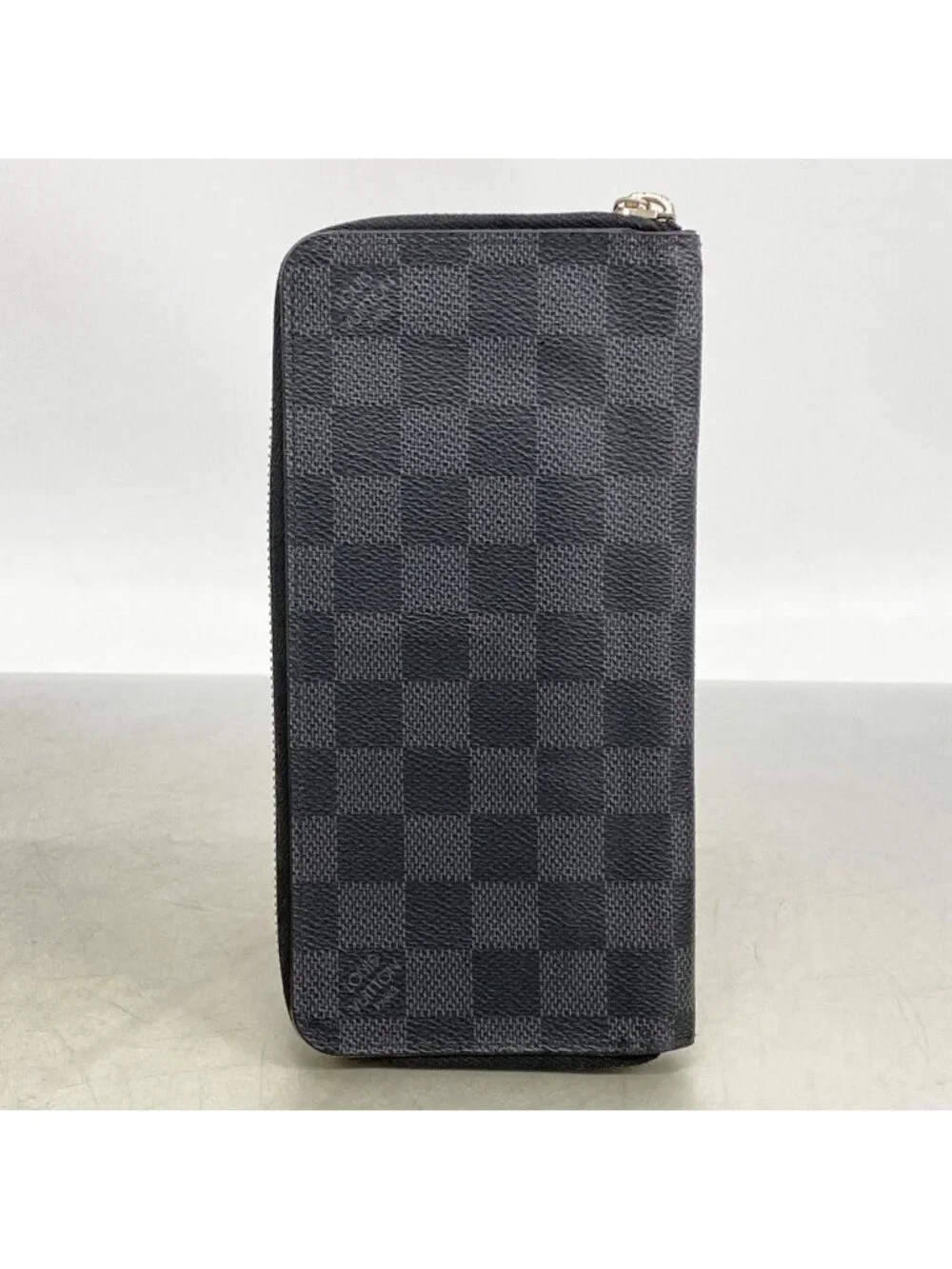 Louis Vuitton Wallet Damier Graphite Zippy Vertical Black Gray